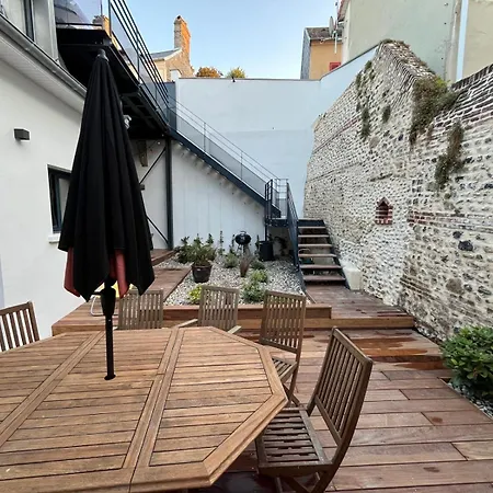 Les Flobarts - Grande Maison De Famille En Centre A 50m De La Baie *